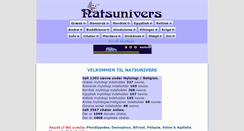 Desktop Screenshot of natsunivers.dk